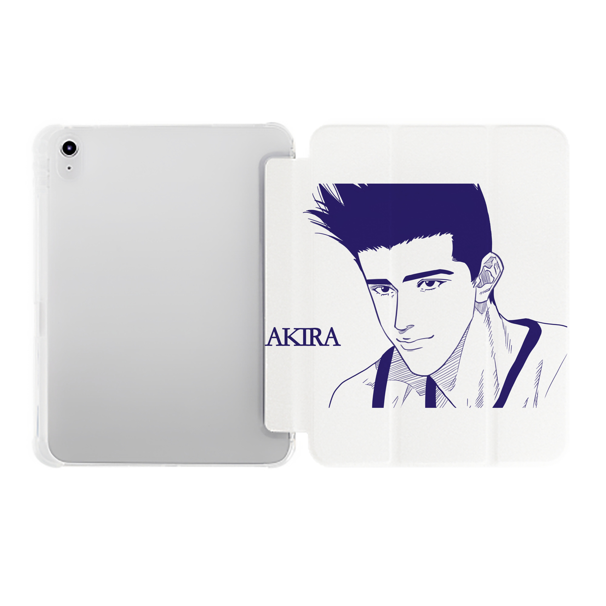 （画像用） SLAM DUNK／スラムダンク IPad ケース ペン収納付き 三つ折りスタンド PUレザー×シリコン 対応機種9.5/10.5/10.9インチ